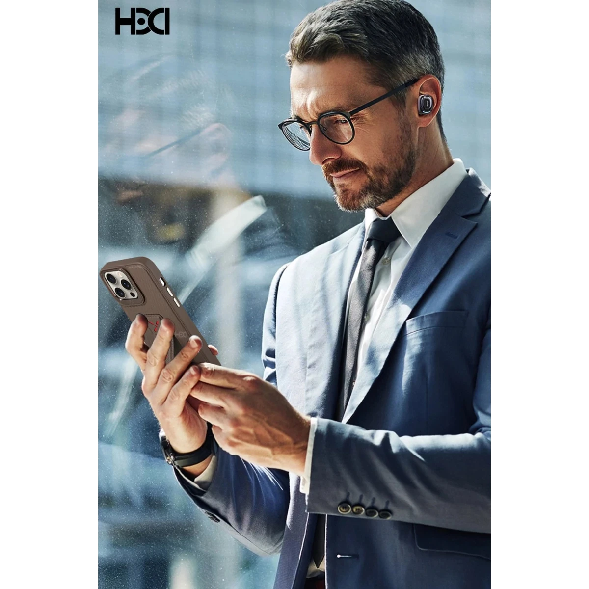 HDD Apple iPhone 14 Pro Max HBC-248 Lima Standlı Kapak - Derin Mor