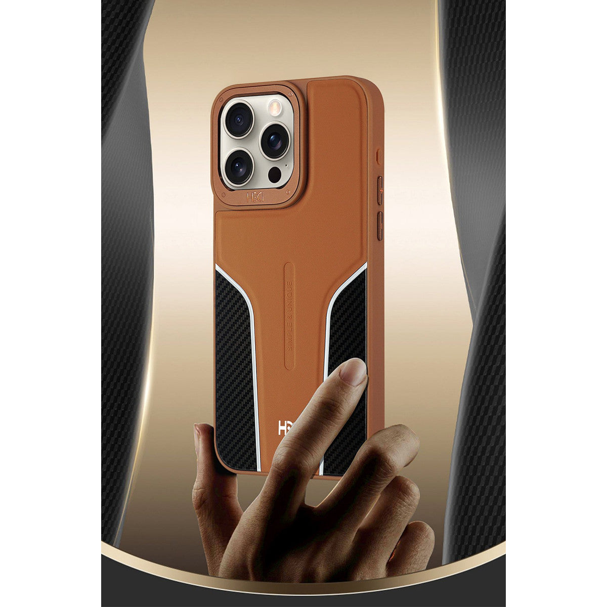 HDD Apple iPhone 14 Pro Max HBC-264 Lambor Karbon Fiber Sport Kapak