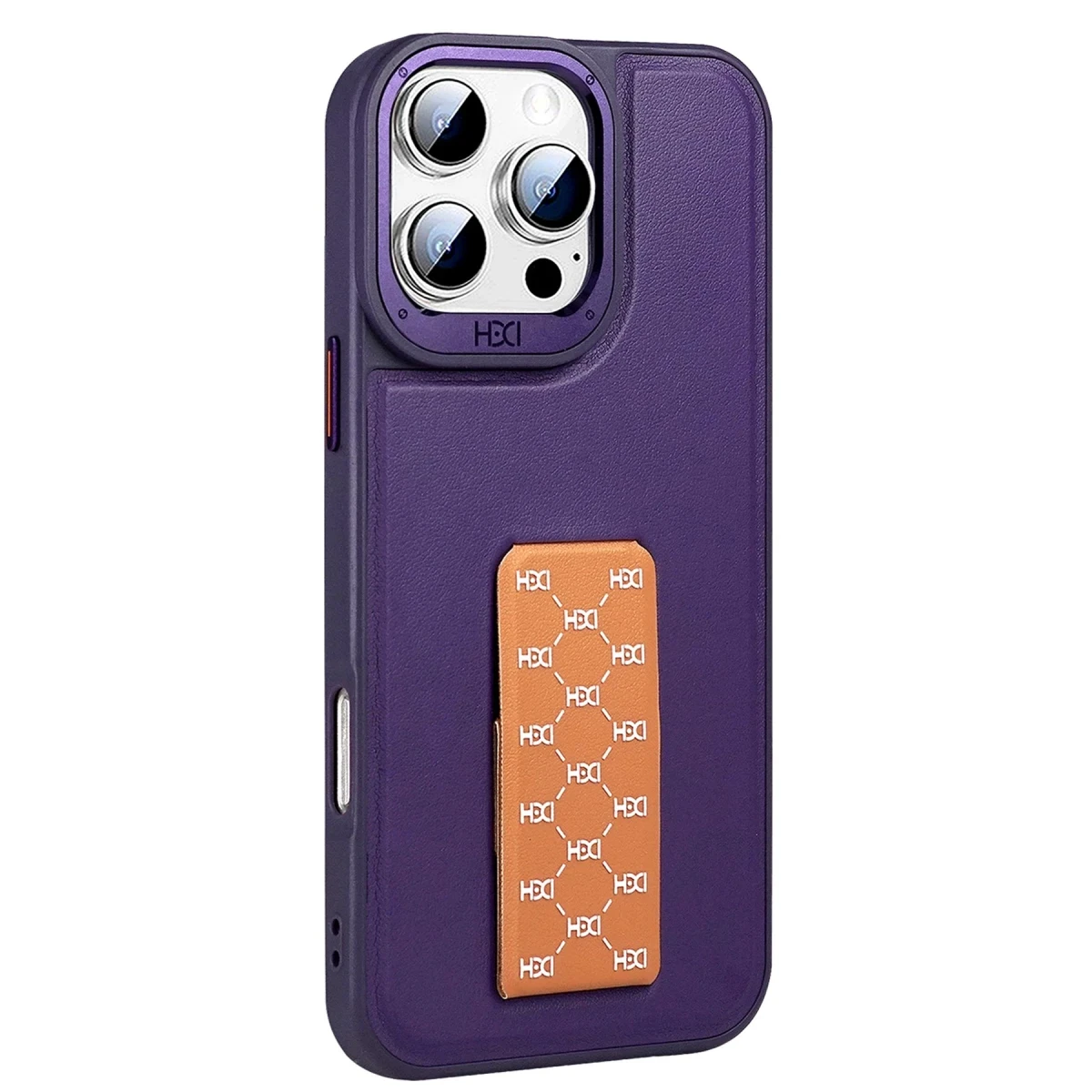 HDD Apple iPhone 14 Pro Max HBC-265 Madrid Magsafe Standlı Kapak - Derin Mor