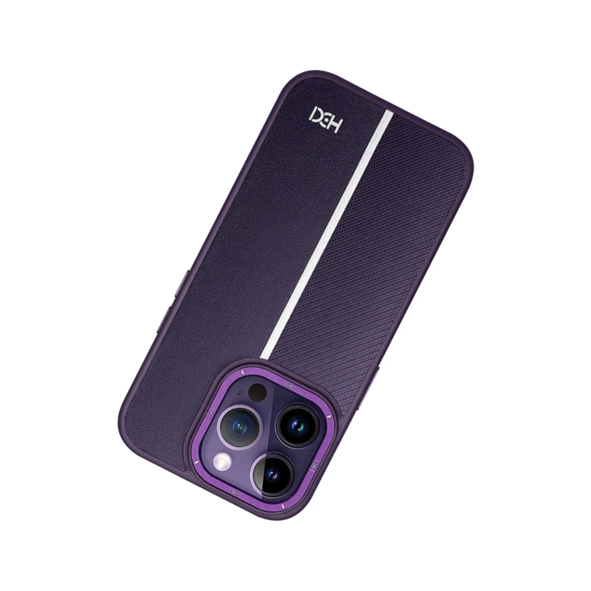 HDD Apple iPhone 14 Pro Max Kılıf HBC-155 Lizbon Kapak - Derin Mor