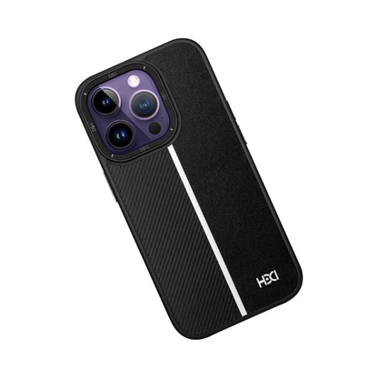 HDD Apple iPhone 14 Pro Max Kılıf HBC-155 Lizbon Kapak - Siyah