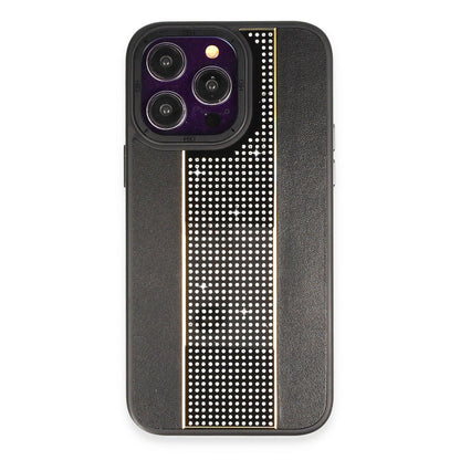 HDD Apple iPhone 14 Pro Max Kılıf HBC-160 Almera Taşlı Kapak