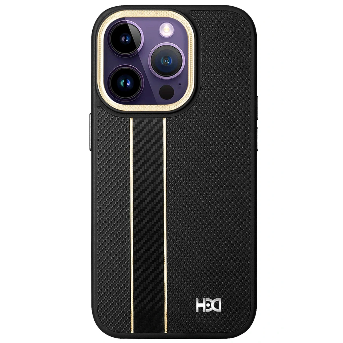HDD Apple iPhone 14 Pro Max Kılıf HBC-163 Times Kapak - Siyah
