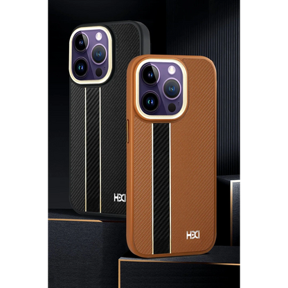 HDD Apple iPhone 14 Pro Max Kılıf HBC-163 Times Kapak - Siyah