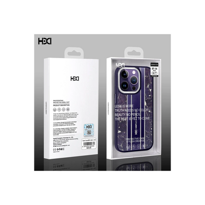HDD Apple iPhone 14 Pro Max Kılıf HBC-188 Astra Kapak - Derin Mor
