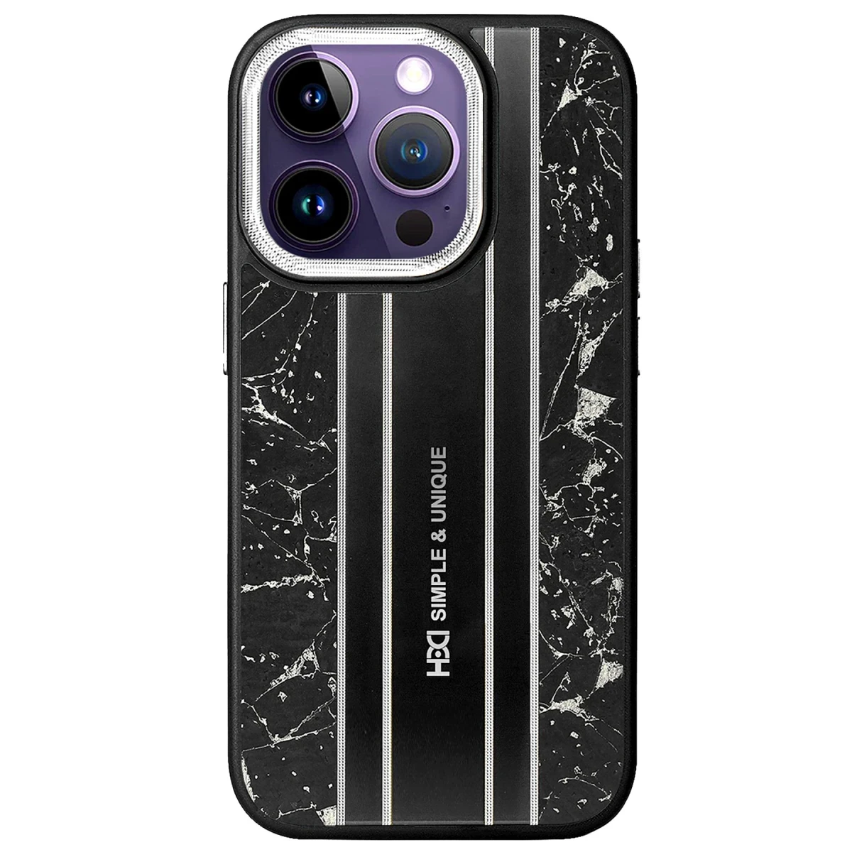 HDD Apple iPhone 14 Pro Max Kılıf HBC-188 Astra Kapak - Siyah
