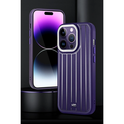 HDD Apple iPhone 14 Pro Max Kılıf HBC-190 Kolaj Kapak - Lacivert