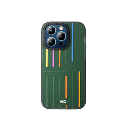 HDD Apple iPhone 14 Pro Max Kılıf HBC-221 Roma Kapak - Koyu Yeşil