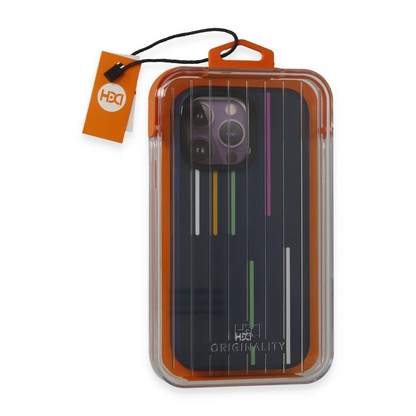 HDD Apple iPhone 14 Pro Max Kılıf HBC-221 Roma Kapak - Lacivert