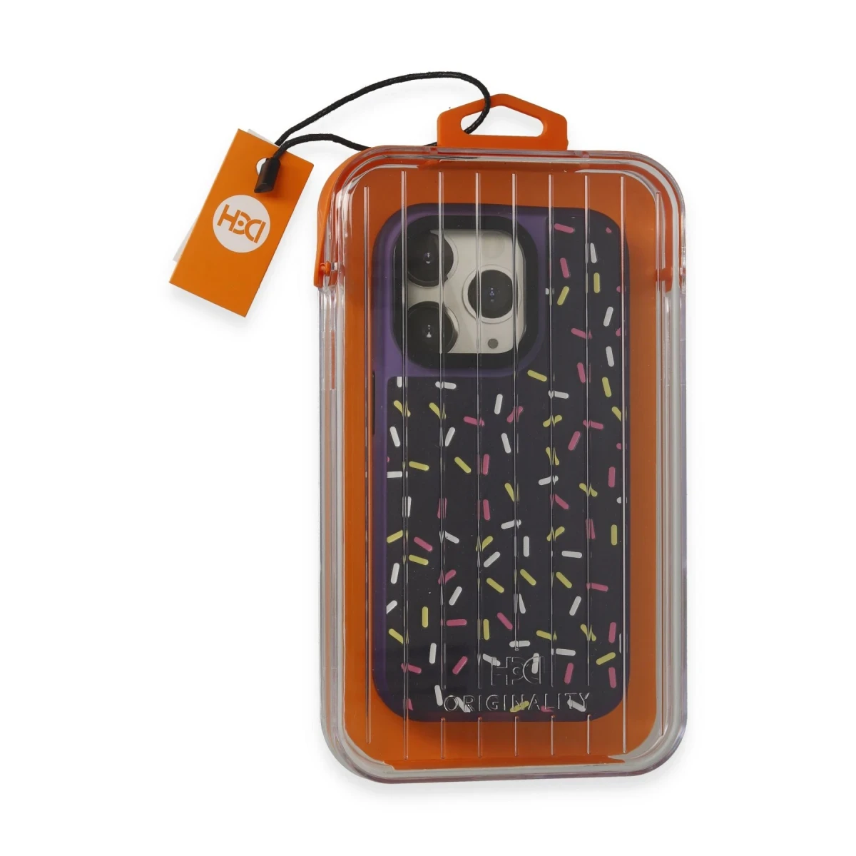HDD Apple iPhone 14 Pro Max Kılıf HBC-222 Bern Kapak - Derin Mor