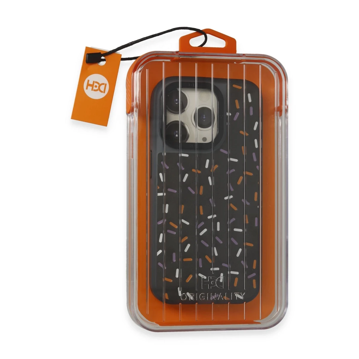 HDD Apple iPhone 14 Pro Max Kılıf HBC-222 Bern Kapak - Gri