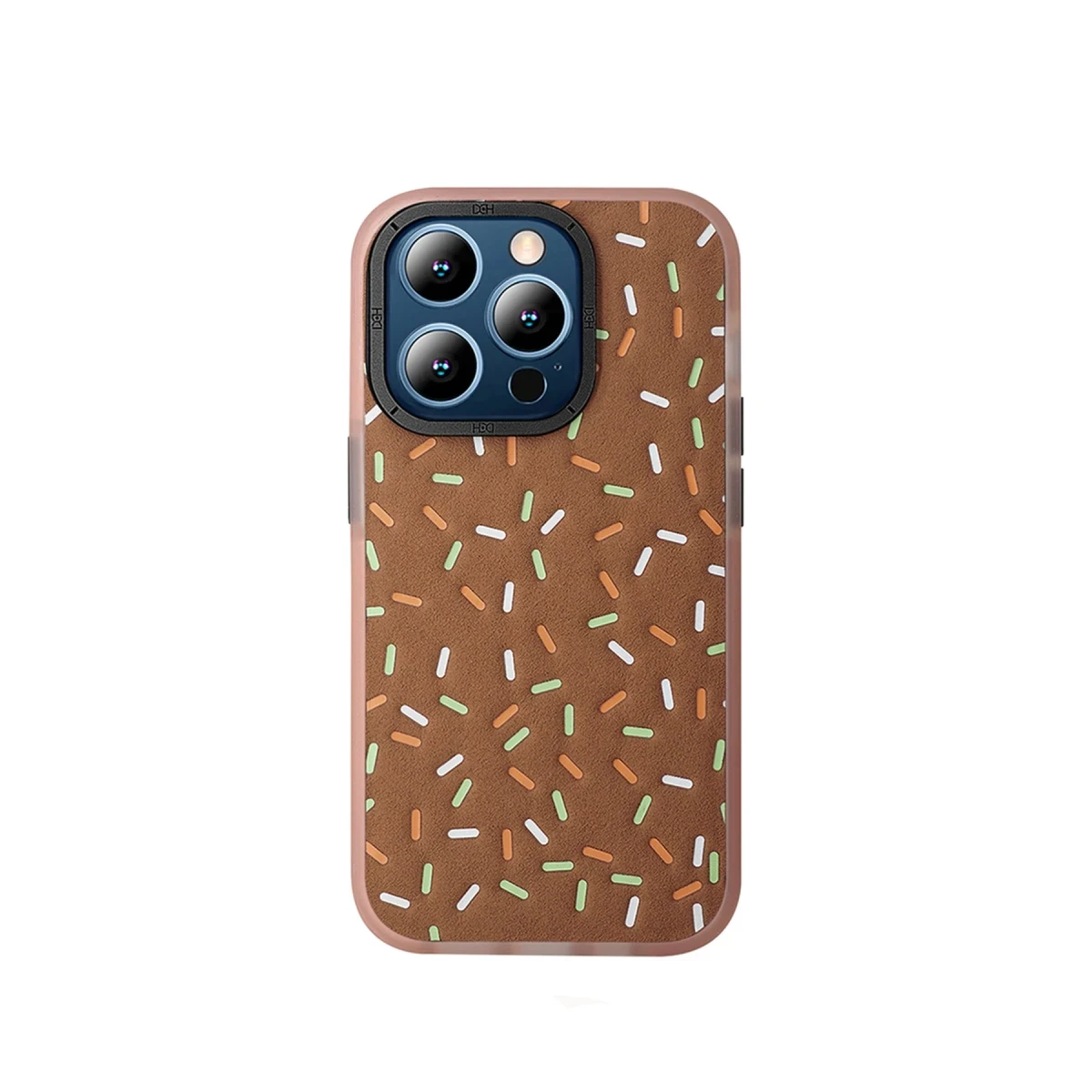 HDD Apple iPhone 14 Pro Max Kılıf HBC-222 Bern Kapak - Kahverengi