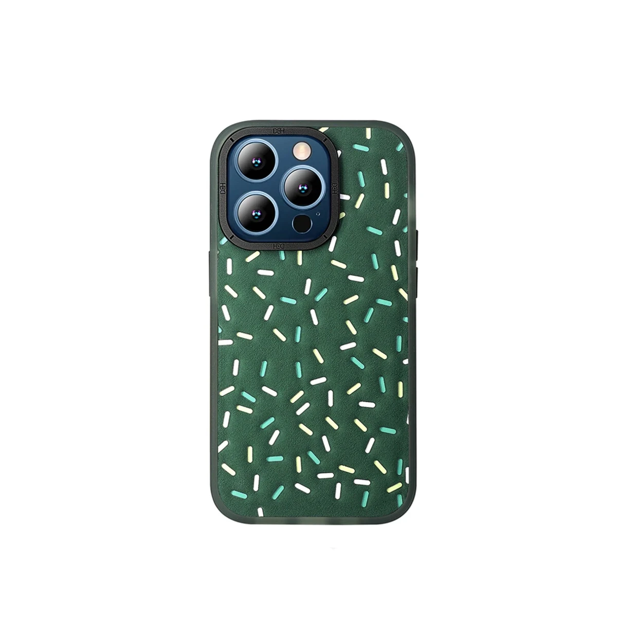 HDD Apple iPhone 14 Pro Max Kılıf HBC-222 Bern Kapak - Koyu Yeşil