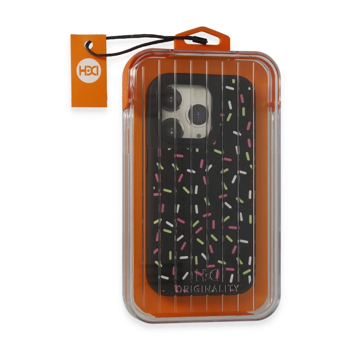 HDD Apple iPhone 14 Pro Max Kılıf HBC-222 Bern Kapak - Siyah