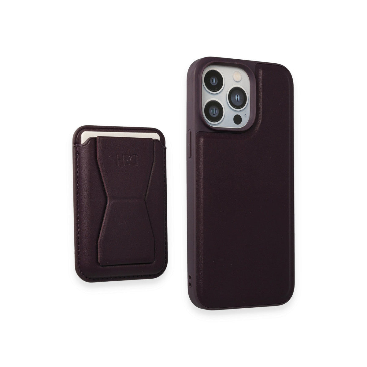 HDD Apple iPhone 14 Pro Max Kılıf HD Deri Luxury Magnet Kartvizitli Kapak