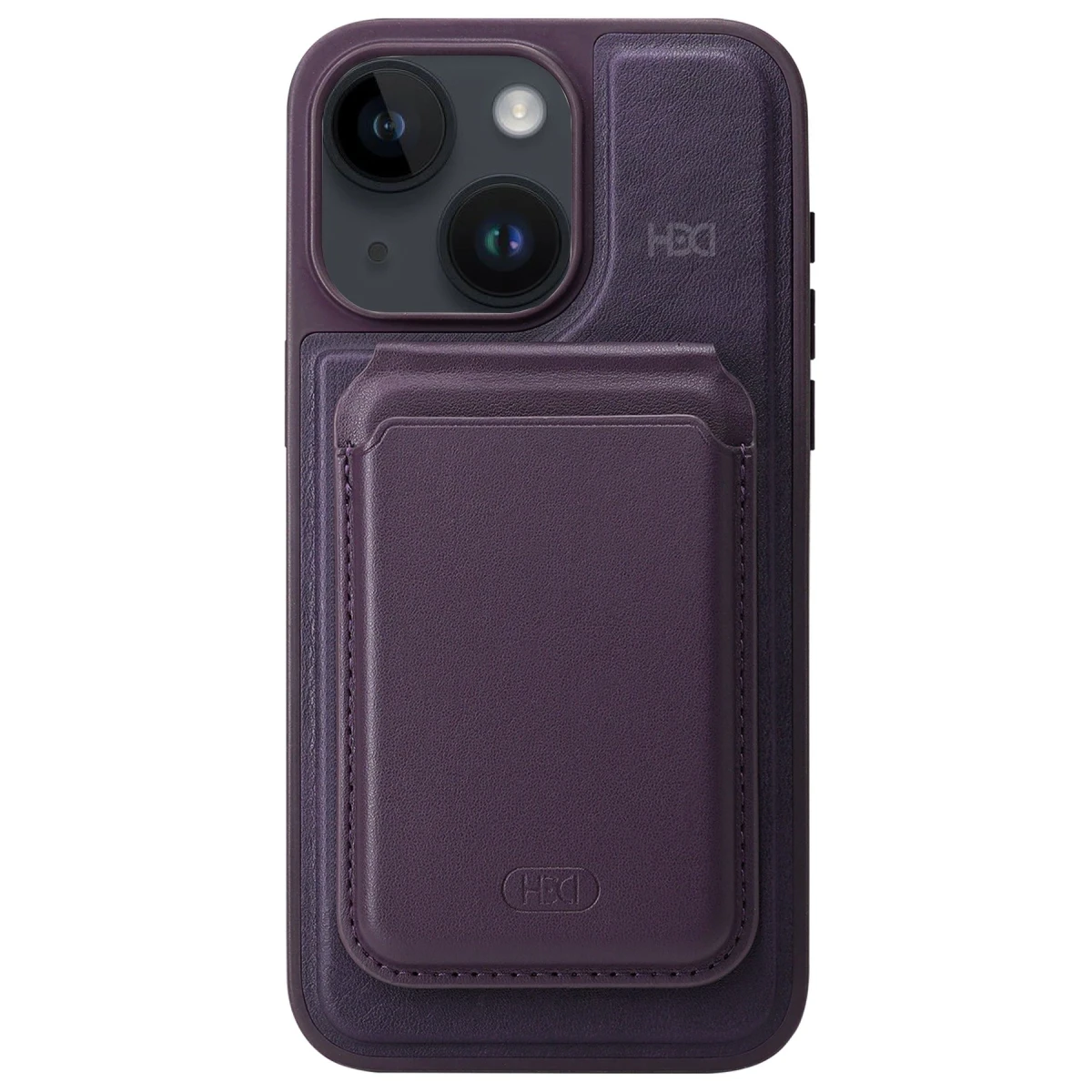 HDD Apple iPhone 15 HBC-247 Atina Kartvizitli Kapak - Derin Mor