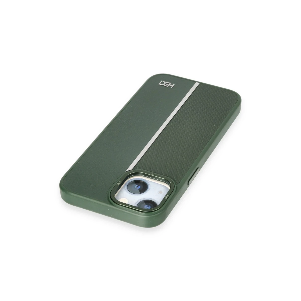 HDD Apple iPhone 15 Kılıf HBC-155 Lizbon Kapak - Koyu Yeşil
