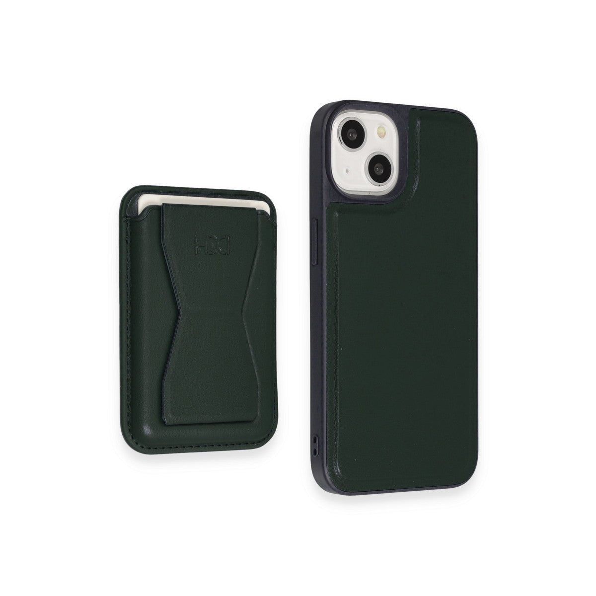 HDD Apple iPhone 15 Kılıf HD Deri Luxury Magnet Kartvizitli Kapak