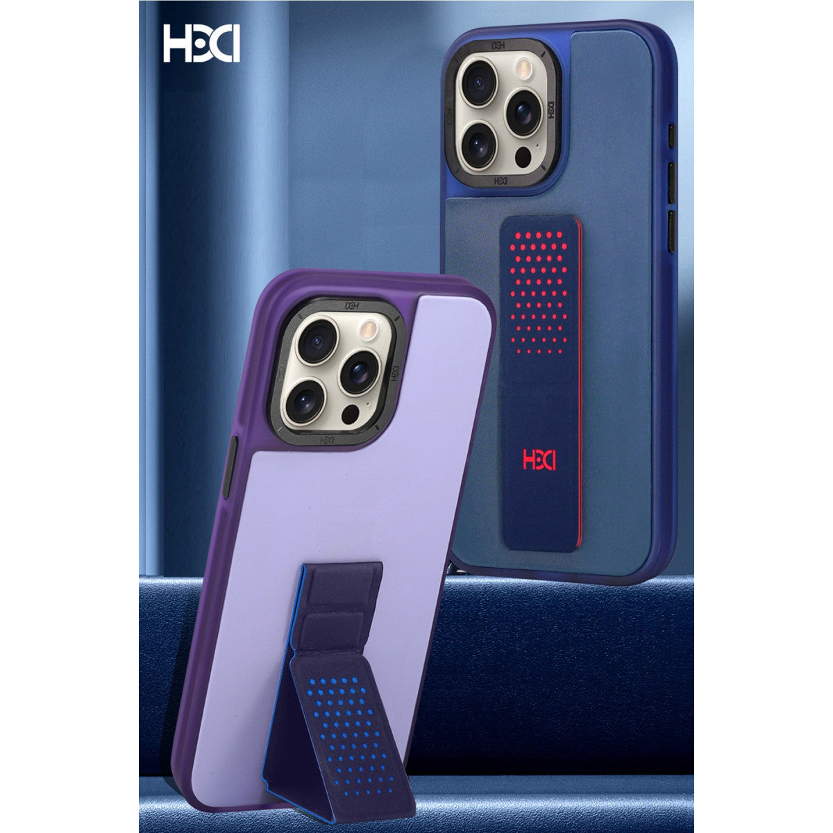 HDD Apple iPhone 15 Pro HBC-239 Colombo Standlı Kapak