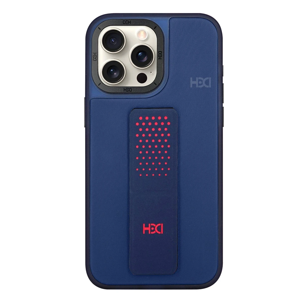 HDD Apple iPhone 15 Pro HBC-239 Colombo Standlı Kapak - Lacivert
