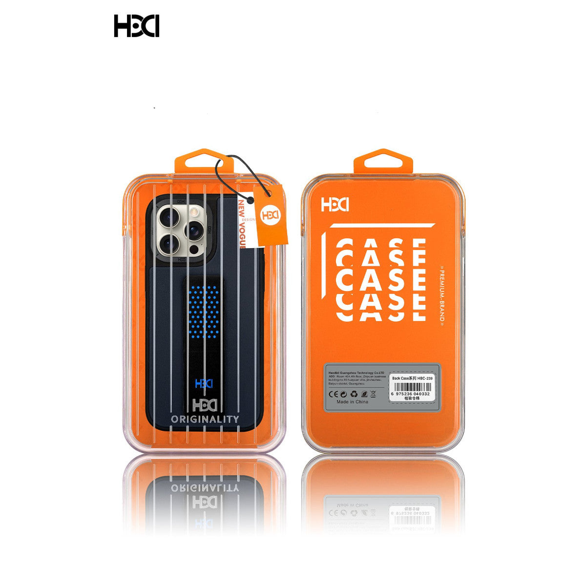 HDD Apple iPhone 15 Pro HBC-239 Colombo Standlı Kapak