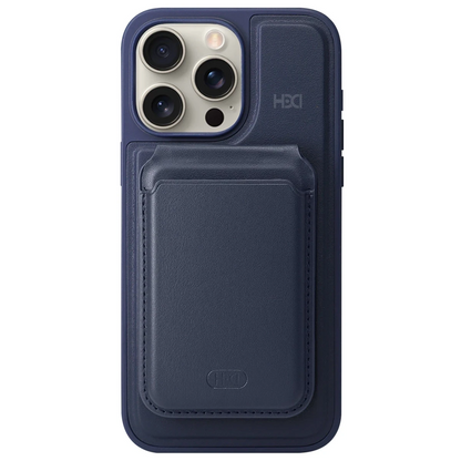 HDD Apple iPhone 15 Pro HBC-247 Atina Kartvizitli Kapak - Lacivert