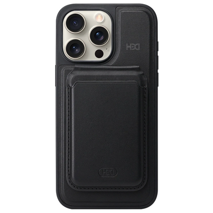 HDD Apple iPhone 15 Pro HBC-247 Atina Kartvizitli Kapak - Siyah