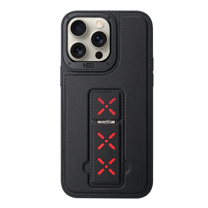 HDD Apple iPhone 15 Pro HBC-248 Lima Standlı Kapak - Siyah