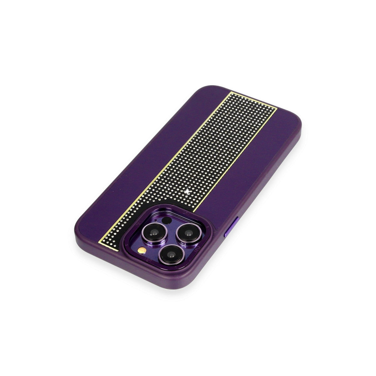HDD Apple iPhone 15 Pro Kılıf HBC-160 Almera Taşlı Kapak