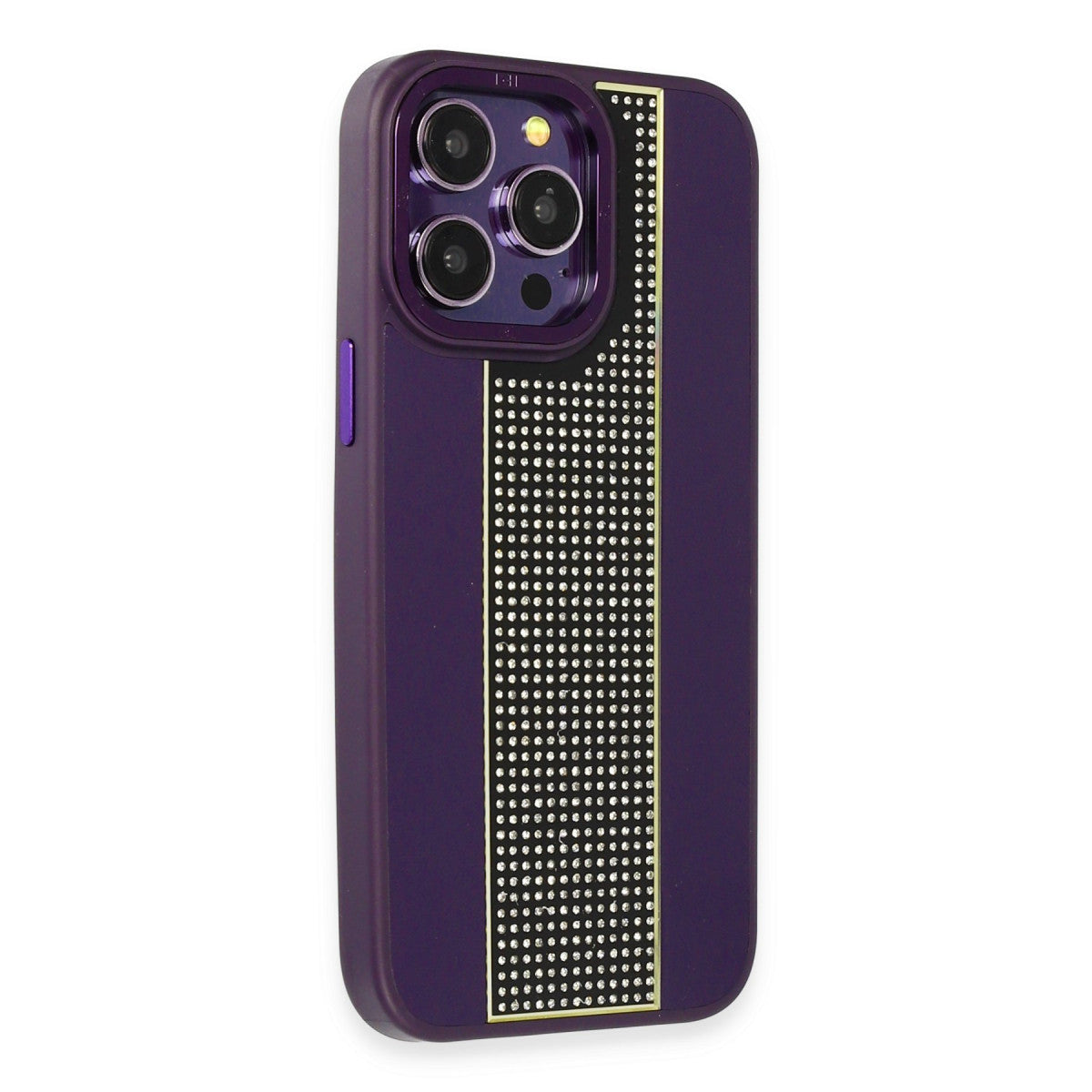 HDD Apple iPhone 15 Pro Kılıf HBC-160 Almera Taşlı Kapak