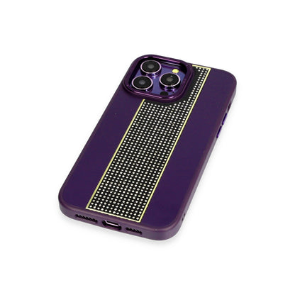 HDD Apple iPhone 15 Pro Kılıf HBC-160 Almera Taşlı Kapak