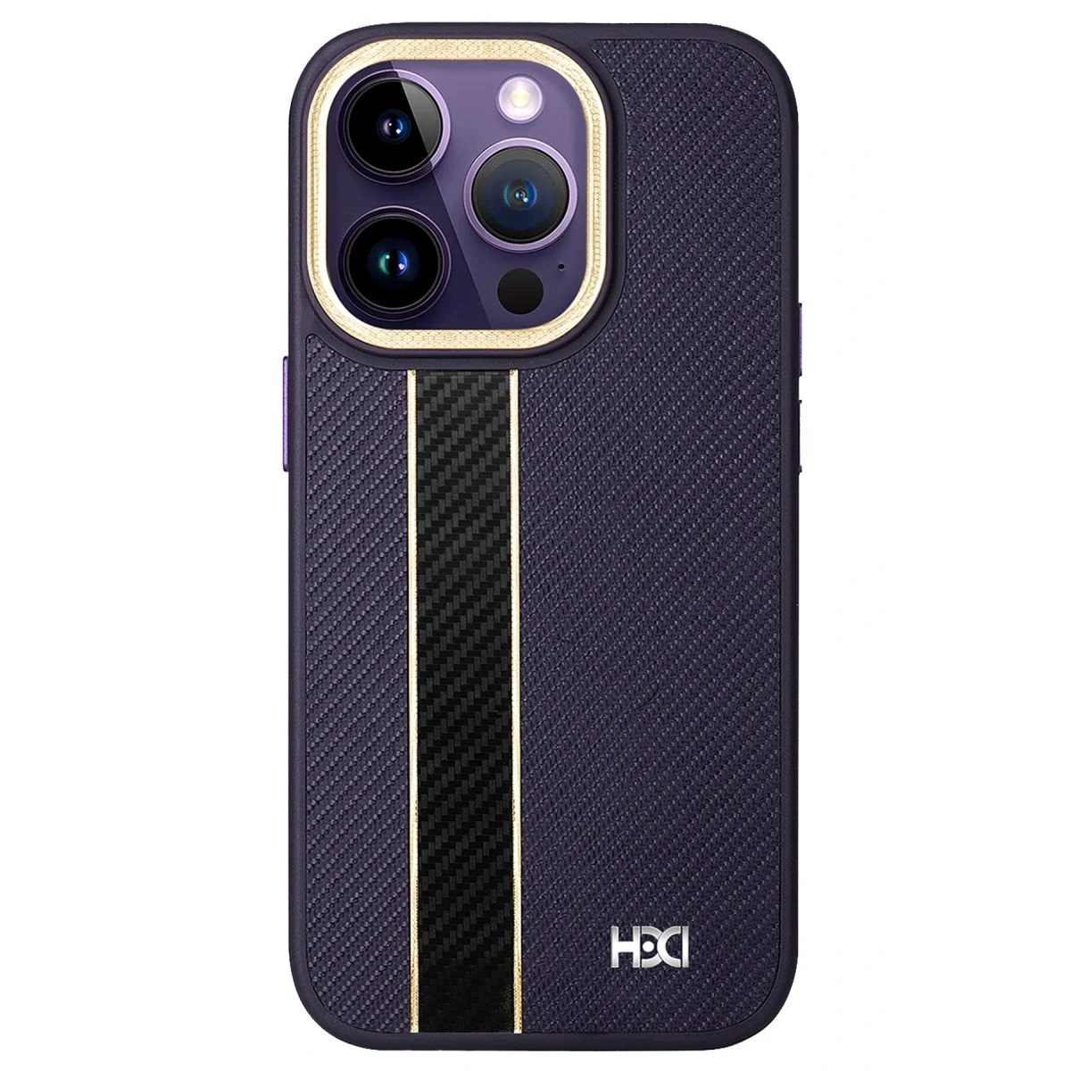 HDD Apple iPhone 15 Pro Kılıf HBC-163 Times Kapak - Derin Mor