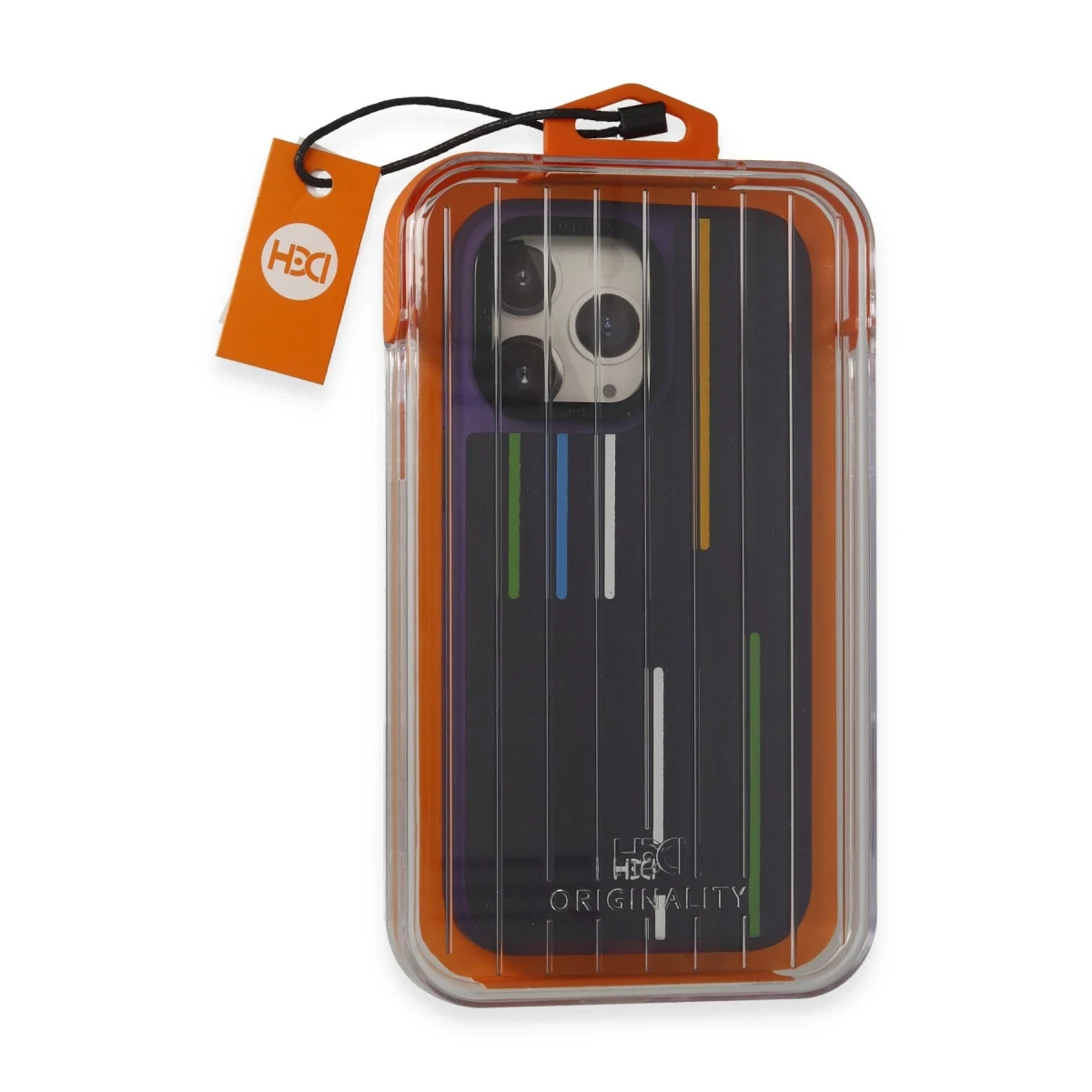 HDD Apple iPhone 15 Pro Kılıf HBC-221 Roma Kapak - Derin Mor