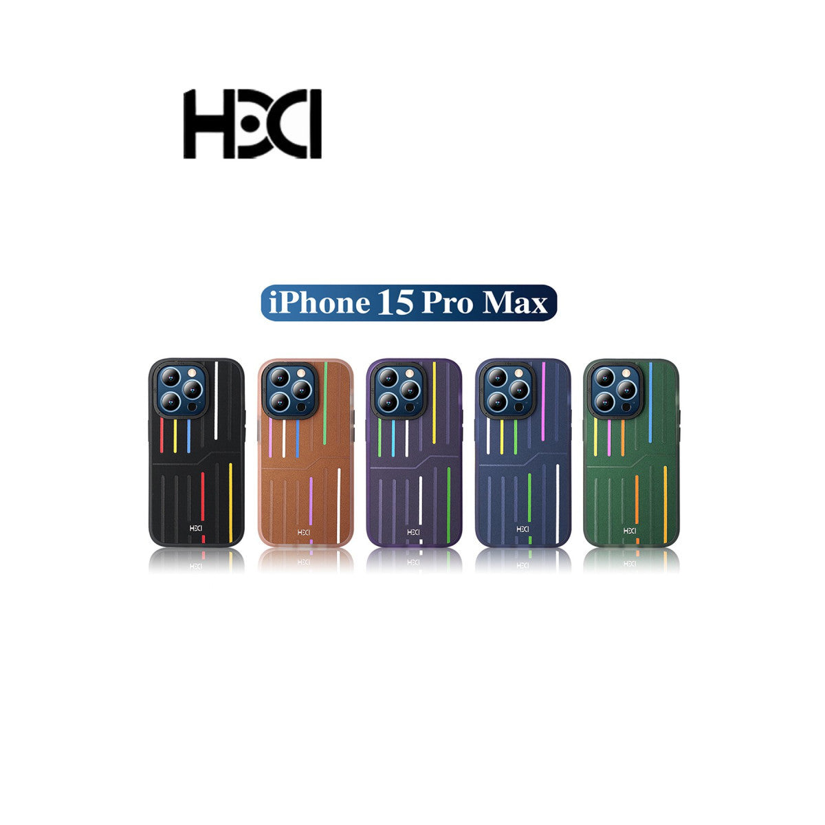 HDD Apple iPhone 15 Pro Kılıf HBC-221 Roma Kapak