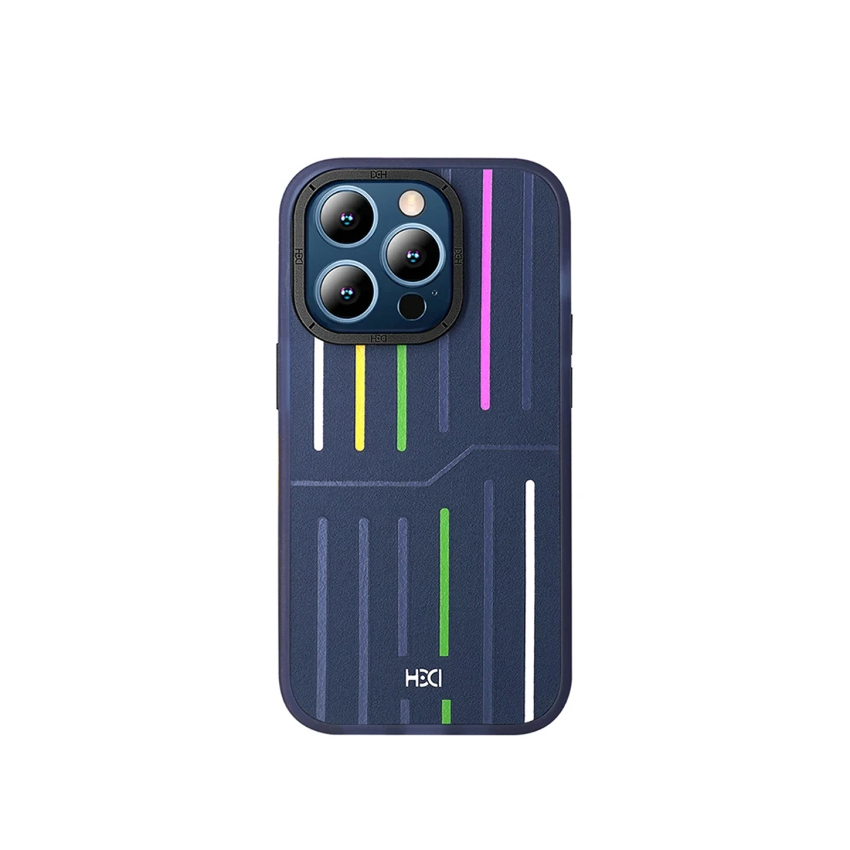 HDD Apple iPhone 15 Pro Kılıf HBC-221 Roma Kapak - Lacivert