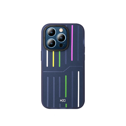 HDD Apple iPhone 15 Pro Kılıf HBC-221 Roma Kapak - Lacivert