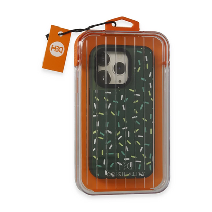 HDD Apple iPhone 15 Pro Kılıf HBC-222 Bern Kapak - Koyu Yeşil