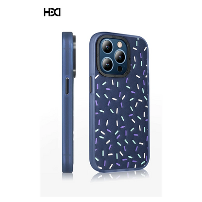 HDD Apple iPhone 15 Pro Kılıf HBC-222 Bern Kapak - Lacivert