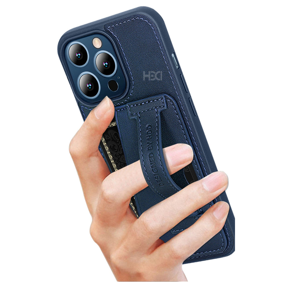 HDD Apple iPhone 15 Pro Kılıf HD Deri Kartvizitli Kapak
