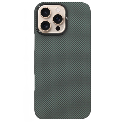 HDD Apple iPhone 15 Pro Max Blaze 1000D Kevlar Magsafe Kılıf - Yeşil