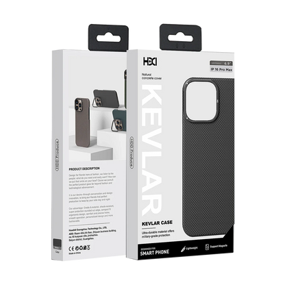 HDD Apple iPhone 15 Pro Max Blaze 1000D Kevlar Magsafe Kılıf - Yeşil