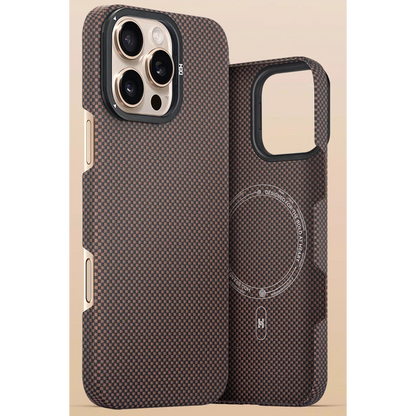 HDD Apple iPhone 15 Pro Max Blaze 1000D Kevlar Magsafe Kılıf - Yeşil