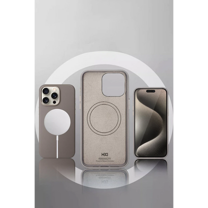 HDD Apple iPhone 15 Pro Max HBC-242 Dividing Magsafe Kapak - Siyah