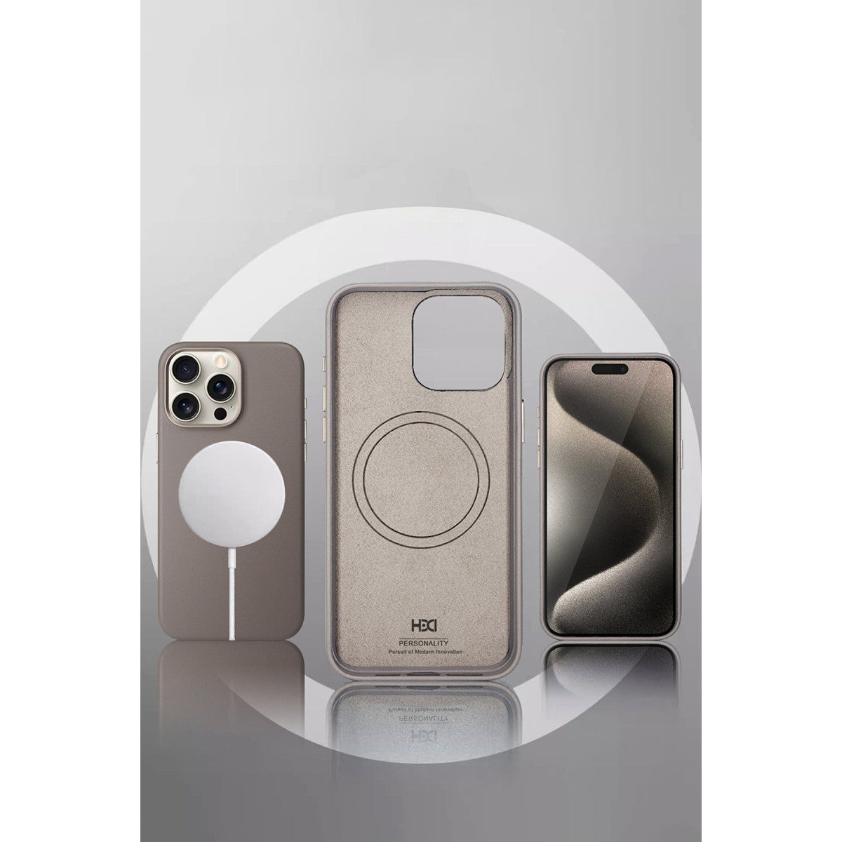 HDD Apple iPhone 15 Pro Max HBC-242 Dividing Magsafe Kapak