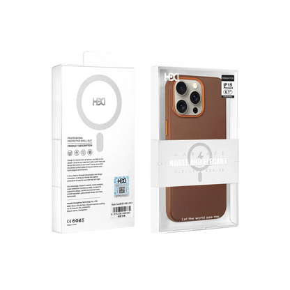 HDD Apple iPhone 15 Pro Max HBC-242 Dividing Magsafe Kapak - Titan Gri