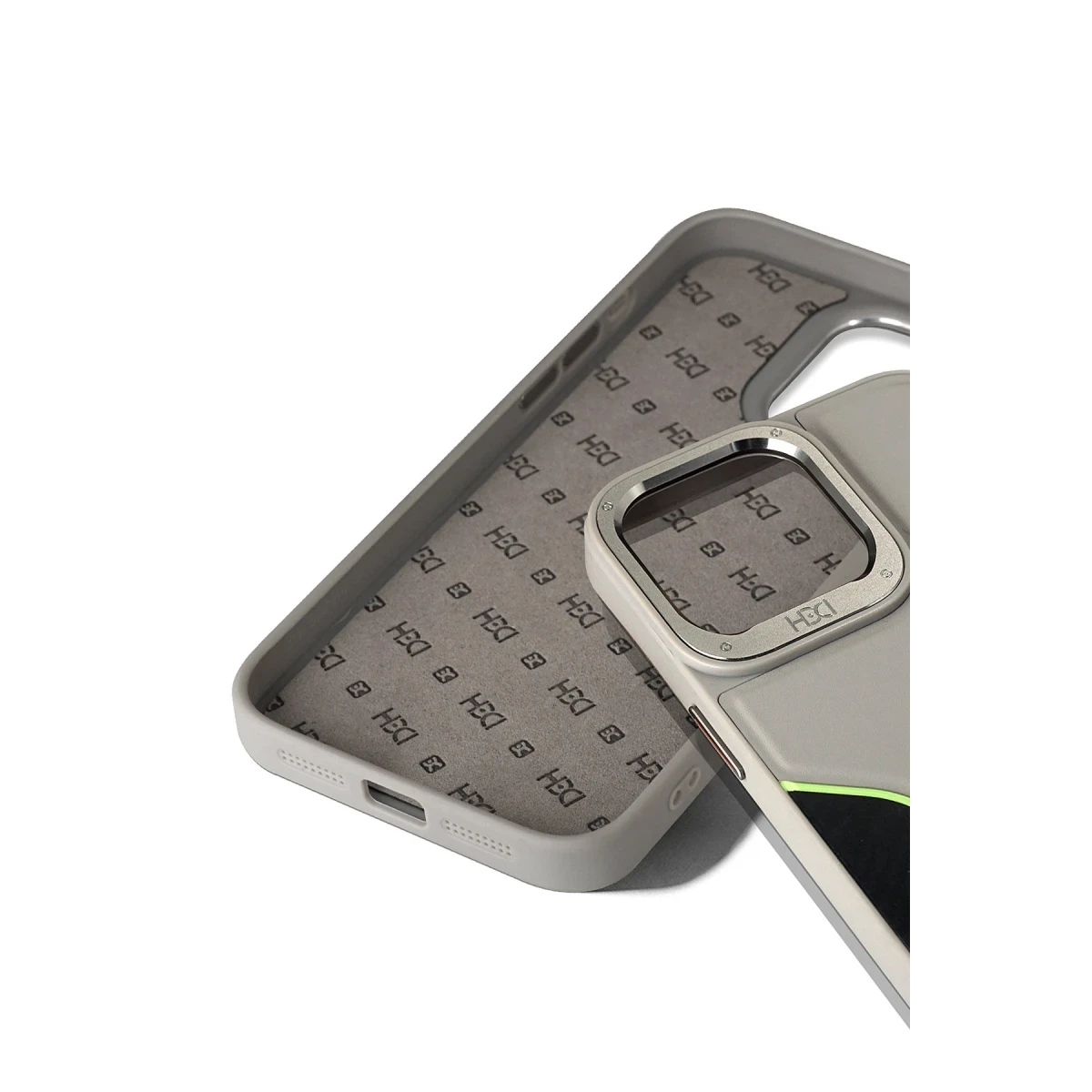 HDD Apple iPhone 15 Pro Max HBC-264 Lambor Karbon Fiber Sport Kapak - Siyah
