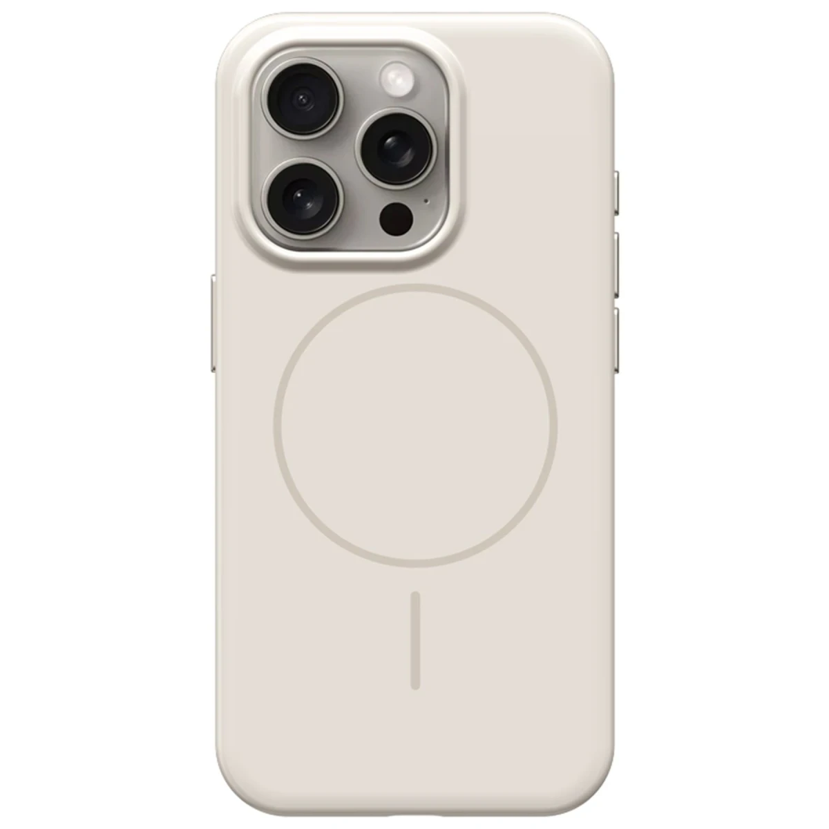 HDD Apple iPhone 15 Pro Max HBC-300 Beat Magsafe Kılıf - Beyaz