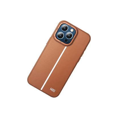 HDD Apple iPhone 15 Pro Max Kılıf HBC-155 Lizbon Kapak - Kahverengi