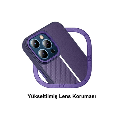 HDD Apple iPhone 15 Pro Max Kılıf HBC-155 Lizbon Kapak - Kahverengi