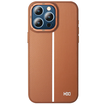 HDD Apple iPhone 15 Pro Max Kılıf HBC-155 Lizbon Kapak - Kahverengi